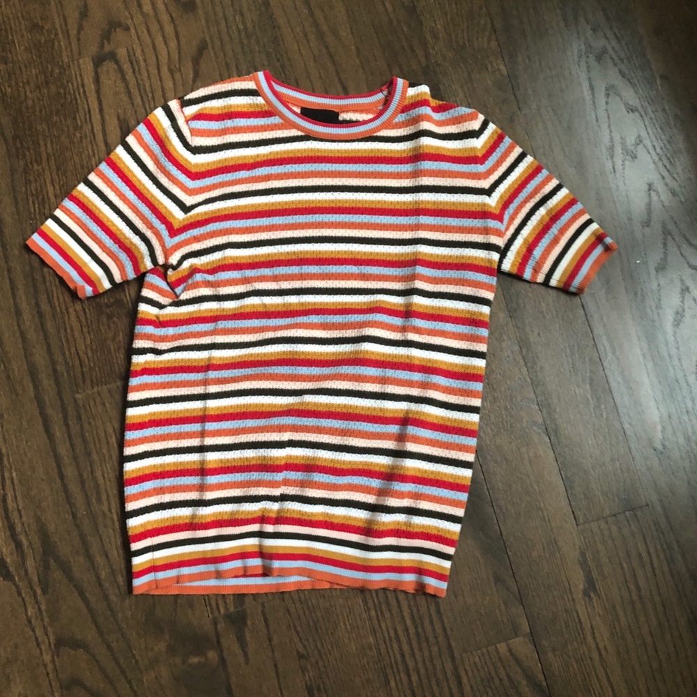 Roolee Rainbow Tee Size Small